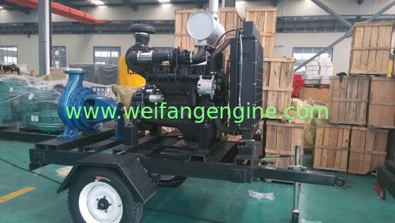Diesel Water Pump Sets With DCEC Diesel Engines For Agriculture And Fire Fighting
