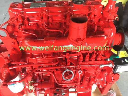 3000rpm 4BD1-G1 Diesel Engine 72KW Power For Fire Fighting Pump In Red