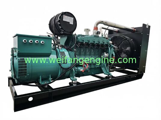 Gas consumption 0.3 M³/h Natural Gas Generator Rated Current 18-1080A Output Power 200kw Power Supply for Commercial