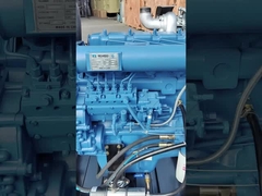 KVA bekleme 100KW/125 Weifang dizel motor R6105IZLD ile çalışan kırmızı dizel jeneratör seti