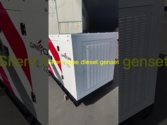 Weifang 4105ZD dizel motorlu 40kw/50kVA sessiz dizel jeneratör seti